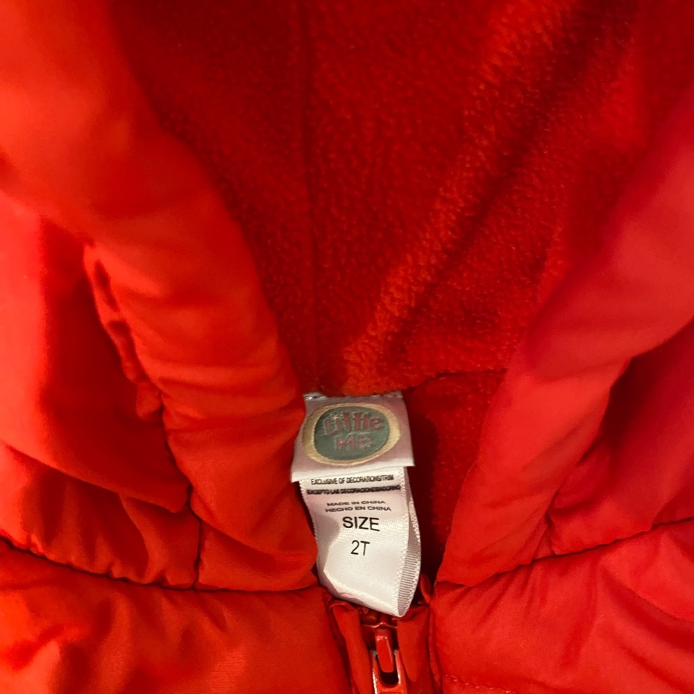 Red warm outwear - Picture 6 of 7